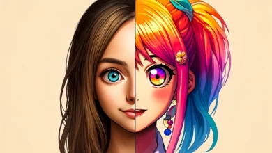 تحويل الصور إلى أنمي مجانا